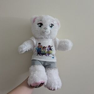 Build-A-Bear 25th Celebration Disney Princess Sparkle Plush Bear With clothing